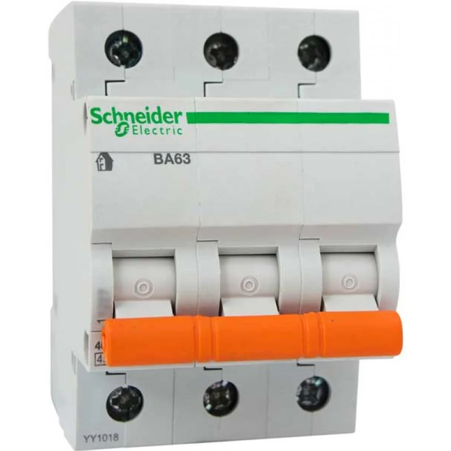 Автоматический выключатель Schneider Electric ВА63 3П 10А 11222